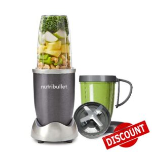 Magic Bullet NutriBullet 600W 8 Pieces Smoothie Blender - Grey - NBR0802