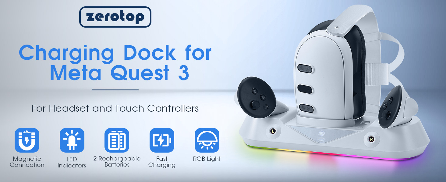 oculus quest 3 charging dock oculus charging dock quest 3 Charging Dock for Quest 3 Charging Dock