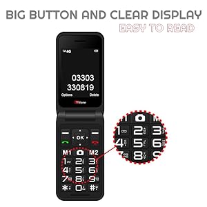 TTfone TT760 Big Button and Clear Display