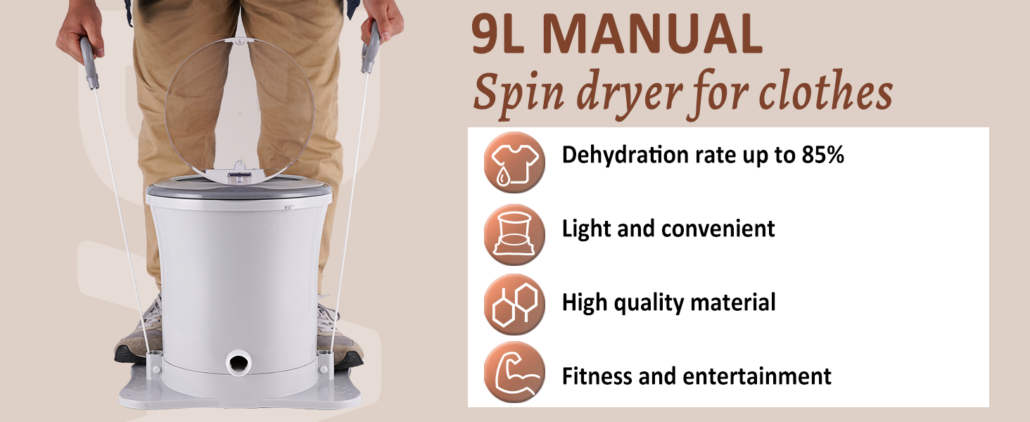 spin dryer for clothes