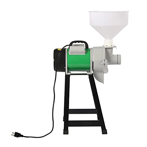 2200W Commercial Corn Grain Mill Machine with Funnel