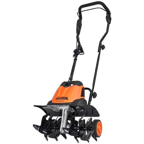 18" Tilling Width 3.94" Tilling Depth Corded Electric Tiller/Cultivator