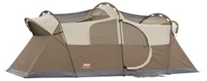 Large Weatherproof Family Tent with Room Divider and Included Rainfly