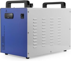 110V 9L Capacity 2.6gpm Water Cooling System for 40W-80W CO2 Electricity Engraving & Cutting Machines