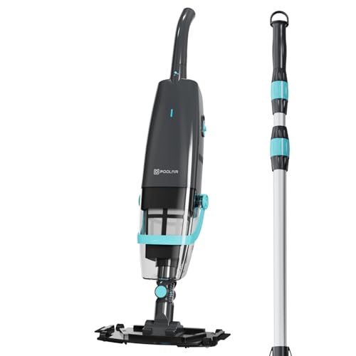 Rechargeable Pool Cleaner with Powerful Suction for Above Ground Pools