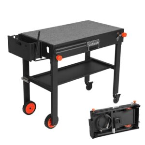 Folding Pizza Oven Stand Solid and Sturdy