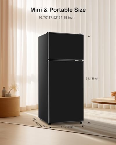 3.5 Cu.Ft Compact Refrigerator with Freezer