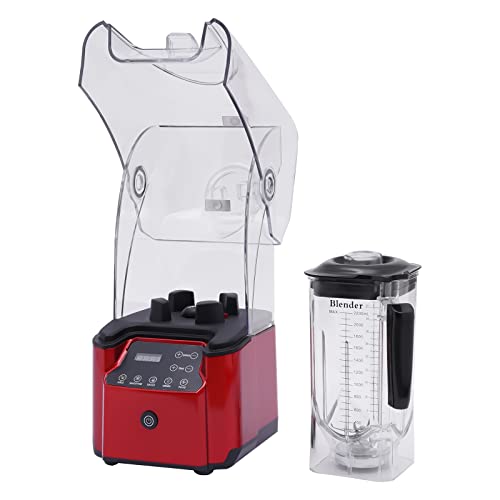 2200W 8 Gears Commercial Smoothie Blender with Smart Control Screen