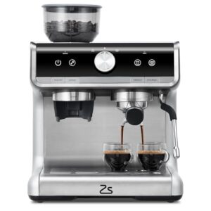 20 Bar Automatic Espresso Coffee Maker with Milk Frother for Home Barista