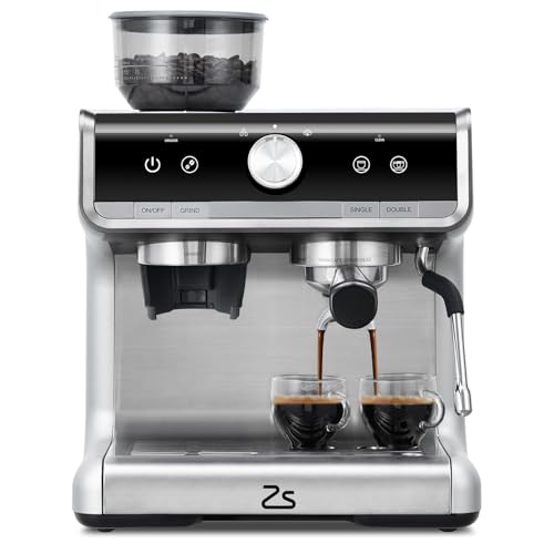 20 Bar Automatic Espresso Coffee Maker with Milk Frother for Home Barista