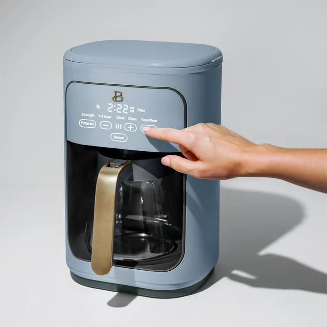 Customizable brew strength Programmable by Drew Barrymore (Cornflower Blue)
