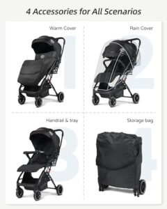Lightweight Stroller w/Snack Tray