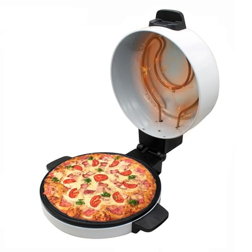 12 inch Pizza Maker Indoor Countertop Pizza Ovens Crispy Crust Stone Baked Pizza