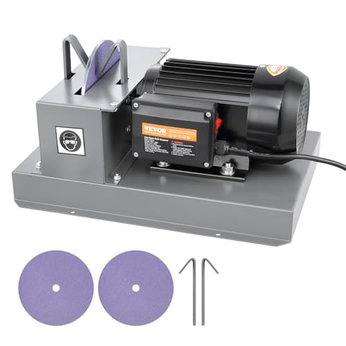 2/3HP 500W Lawnmower Blade Grinder with 7-inch Ceramic Grinding Wheel