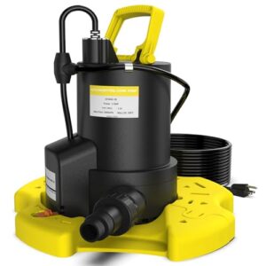 2800GPH Submersible Water Pump with 29.5FT Power Cord
