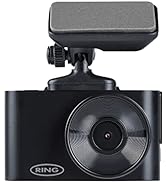 Ring Automotive RSDCR1000 Rearview Smart Dash Cam Full HD 1080p 30fps rear car camera dashcam, BLACK