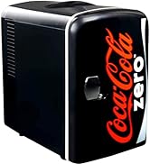 Koolatron Sprite 4L 6 Can Portable Cooler/Warmer, Compact Personal Travel Mini Fridge for Snacks ...