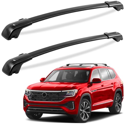 Heavy Duty Anti-Theft Lockble Aluminum Roof Rails Crossbars Rooftop Luggage Racks Carrier
