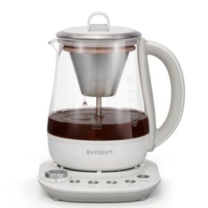 Electric Kettle for Coffee and Tea Brewer with 6 Flavor Controls