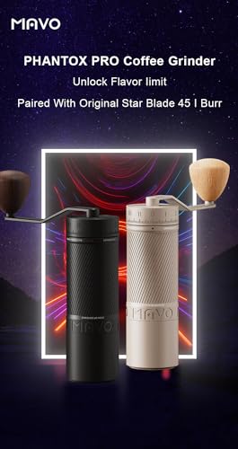 45mm Stainless Steel Conical Burr with Capacity 30g - Numerical External Adjustable Setting