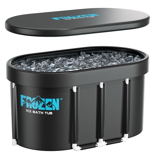 XL 124 Gallons Capacity Portable Cold Plunge Tub for Cold Water Therapy and Recovery