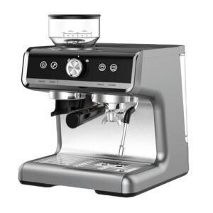Professional Espresso Maker With Milk Frother Steam Wand