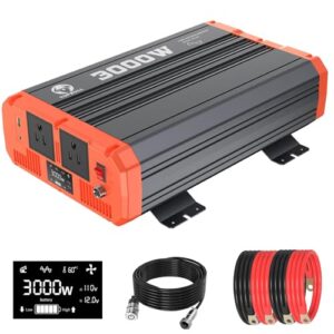 Dual AC Outlets and LCD Display