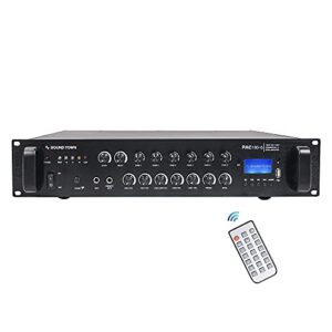 with One 6-Zone 70V/100V Amplifier with Bluetooth