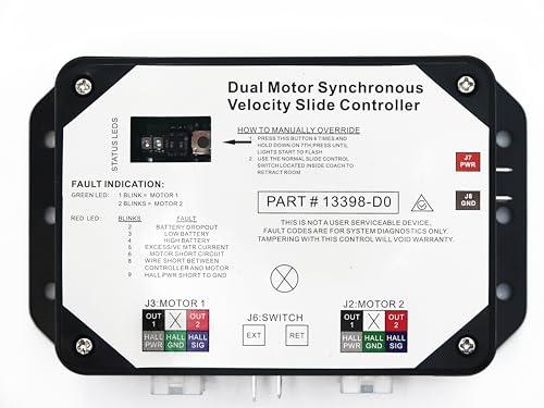 Replacement for Controller V-Sync II ,Compatible with Lippert in-Wall Slide-Out on RV,211852