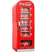 Coca-Cola 28 Can Portable Cooler Warmer with Polar Bears and Display Window, Red, 25L (28 qt) AC/...