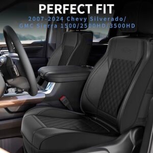 Nappa Leather Truck Back Seat Cover Protector