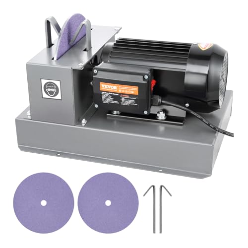 1HP 750W Lawnmower Blade Grinder with 9-inch Ceramic Grinding Wheel