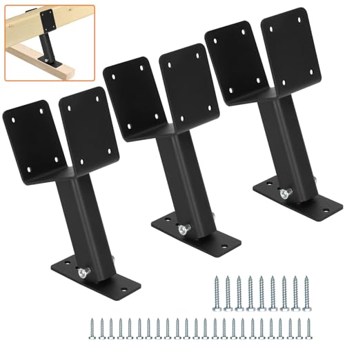90 Degree Adjustable Saddle Roof Post and Beam Mounting Kit