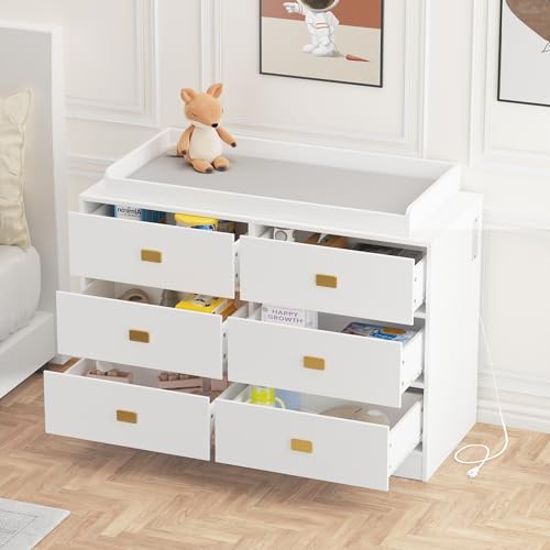 Baby Dresser Chest with Changing Station