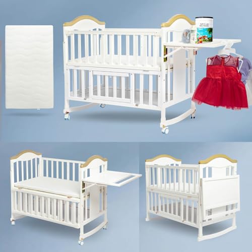 Mini Crib with Mattress