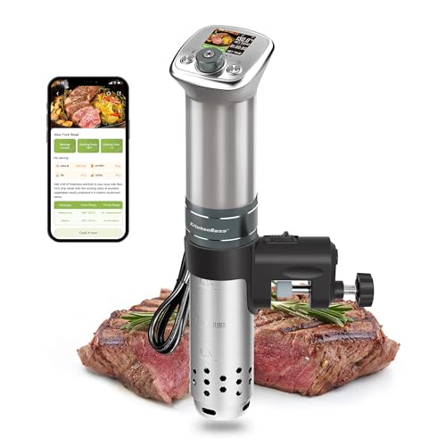 Magnetic Knob Immersion Circulator Accurate Temperature APP Control 1100W