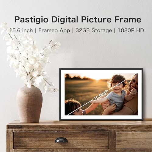 15.6 Inch Large Frameo Digital Photo Frame WiFi