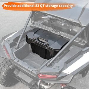 Poly Water Resistant 82 QT Forward Cargo Storage Box for Polaris RZR XP 1000/ XP 4 1000 2024 Accessories