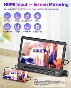 Car DVD Player Dual Screen Full HD Transmission with Mounting Bracket