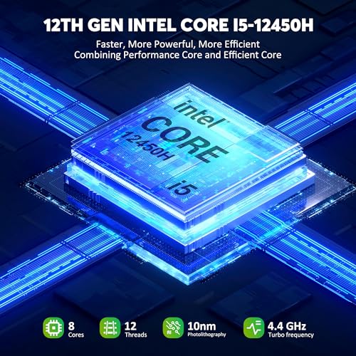 Intel 12th Gen Core i5-12450H (8C/12T