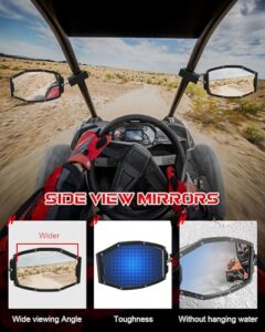 Compatible with Pioneer Polaris RZR Side by Side Can Am X3 Kawasaki Teryx Mule Yamaha Rhino Wolverine