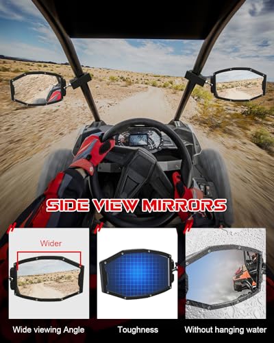 Compatible with Pioneer Polaris RZR Side by Side Can Am X3 Kawasaki Teryx Mule Yamaha Rhino Wolverine