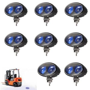 Safety Blue Fork Light Spot Pattern for Warehouse Warning Light Truck Side Mount Pedestrian Safe DC10V-100V Wide Voltag (8)