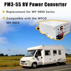 110VAC to 12 Volt DC 55 Amp Power Supply Converter Charger