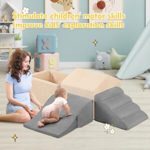 6PCS Climb and Crawl Activity Playset