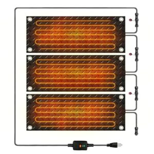 10" X 30" Snow & Ice Melting Mat Slip-Proof Rubber Heated Mat