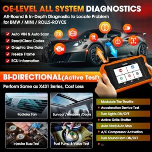 Full Systems Bi-Directional Scan Tool