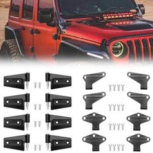 Compatible with 2007-2018 Wrangler JK & JKU Unlimited (4-Doors)