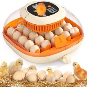 Automatic Egg Turner with Thermometer Seat and Humidity Control