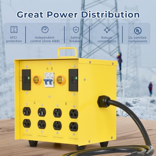 A&B Zone Independent Control with 2 Mini Voltmeter and Ammeter